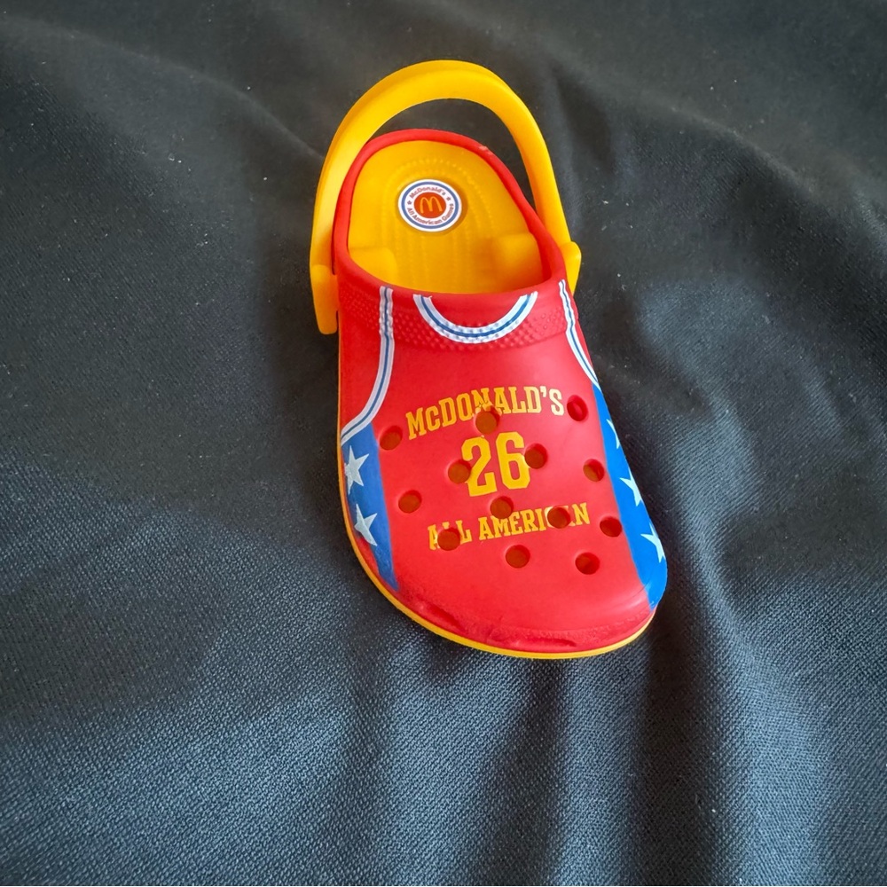 McDonald's X Crocs All American Games Keychain